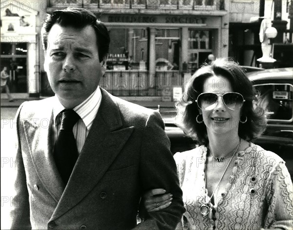Jun. 06, 1976 - Actor Robert Wagner and his actress wife Natalie Wood receive undisclosed damages in libel case: Actor Robert Wagner and his second time around actress wife, Natalie Wood were awarded undisclosed damages from the weekly newspaper Reveille in a libel case at the High Court today. The newspaper gave the impression their second marriage had broken down and they were getting divorced again. The newspaper carried an article last August headed ''Divorce No2 for Wagner. It was totally false. Robert, 46, and actress Natalie married in 1957. They divorced in 1962 and remarried in 1972