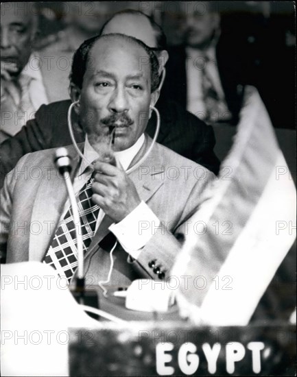 Apr. 04, 1979 - Mohamed Anwar el-Sadat, President if Egypt since 15 October 1970.