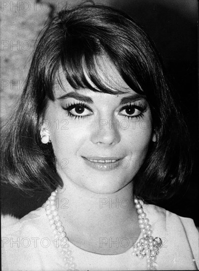 Close-up of actress Natalie Wood