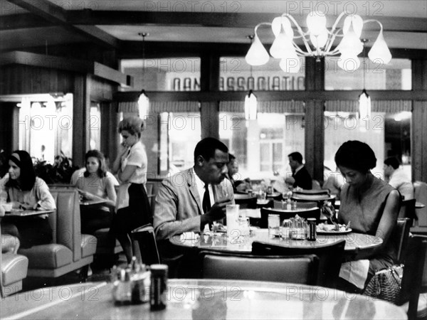 Jan 04, 2005; Atlanta, GA, USA; (File Photo. Date Unknown) African Americans eat in Segregated Diner..