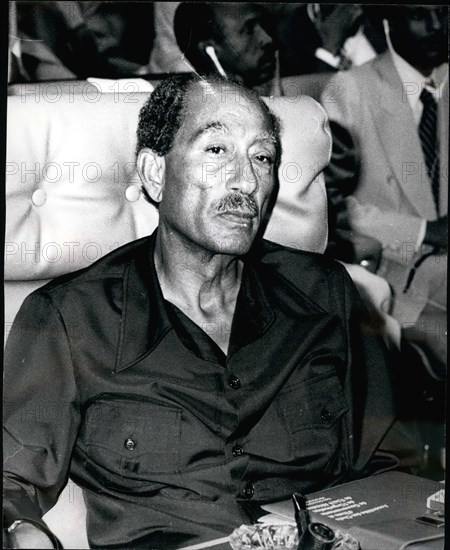 Feb. 28, 2012 - Sadat Egypt: Anwar El-Sadat, President of Arab Republic of Egypt. PRE