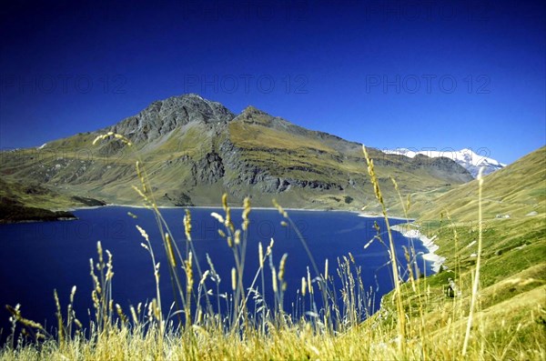 the lac du mont cenis,rhone-alps