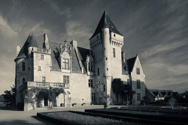 France, Aquitaine Region, Dordogne Department, Castelnaud-la-Chapelle, Chateau des Milandes, former home of dancer Josephine Baker