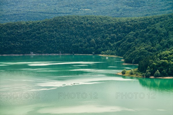 Lake Vouglans, France, Europe.