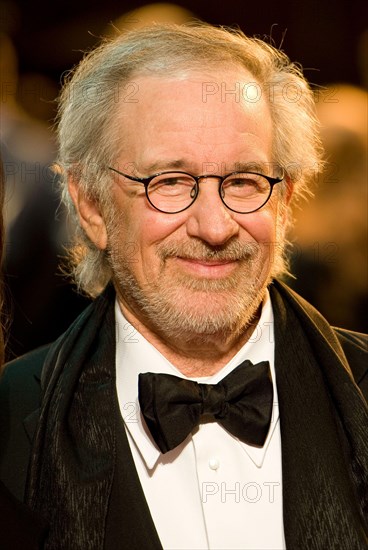 Director Steven Spielberg attends the UK Premiere of War Horse at the Odeon, Leicester Square on January 8, 2012