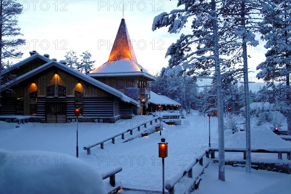 Santa Claus Village in Rovaniemi Finland
