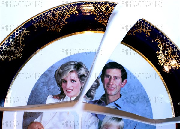 Divorce: Prince Charles and Princess Diana, London