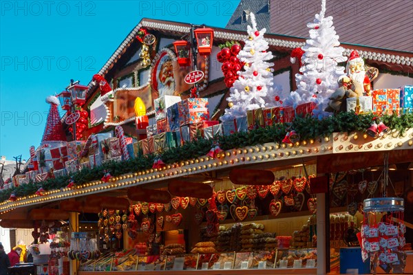 Christmas Market in Strasbourg, Alsace, France