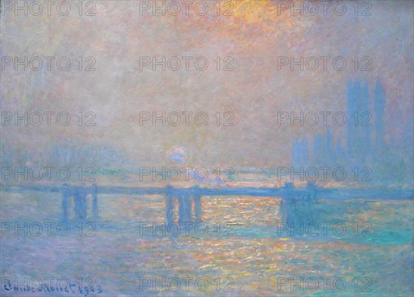 Monet, La Tamise à Charing-Cross