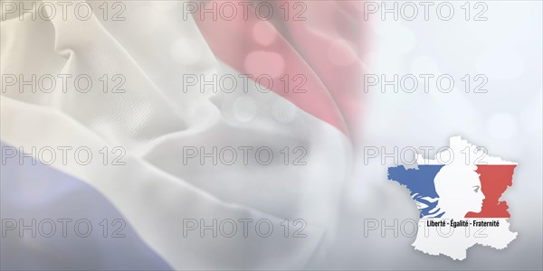 Presidential election France 2022 - Vote of April 10 and 24, 2022 - Banner design