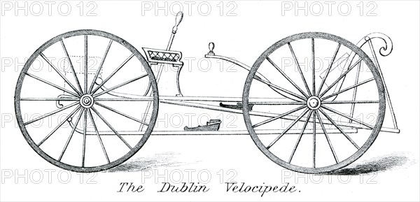 the dublin velocipede human-powered vehicles wheels bike bicycle transport
