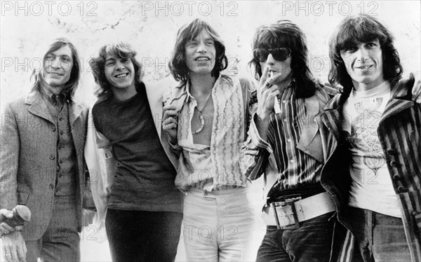 Portrait of the band the Rolling Stones