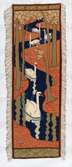 Otto Eckmann   Five Swans