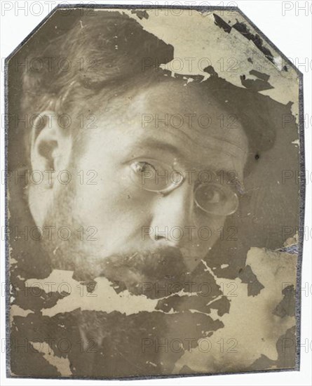 Tête de Bonnard (Portrait photograph of Pierre Bonnard), c.1899, Musée d'Orsay