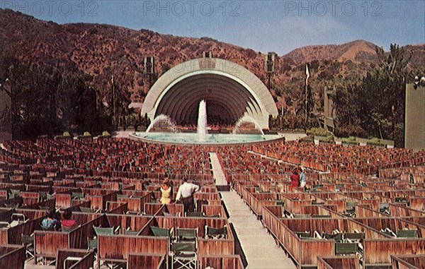 Hollywood Bowl. Hollywood. 1960