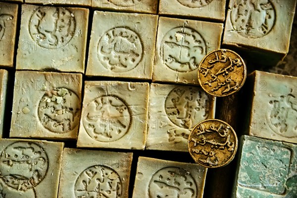 Traditional handmade soap, Aleppo. Syria, Middle East