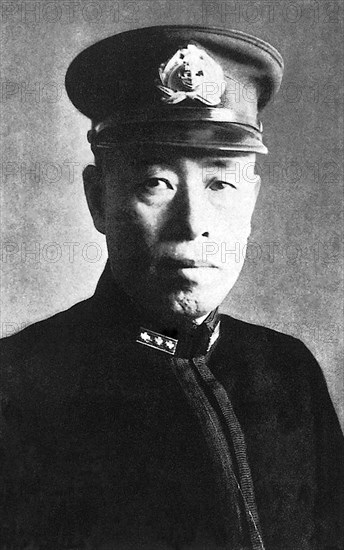 Isoroku Yamamoto (?? ??? Yamamoto Isoroku, April 4, 1884 – April 18, 1943) was a Japanese Marshal Admiral and the commander-in-chief of the Combined Fleet during World War II, a graduate of the Imperial Japanese Naval Academy.
Yamamoto held several important posts in the Imperial Japanese Navy, and undertook many of its changes and reorganizations, especially its development of naval aviation. He was the commander-in-chief during the decisive early years of the Pacific War and so was responsible for major battles such as Pearl Harbor and Midway.
He died when American codebreakers identified