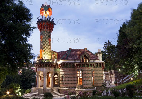 El Capricho, work of Antoni Gaudi. Comillas, Cantabria, Spain