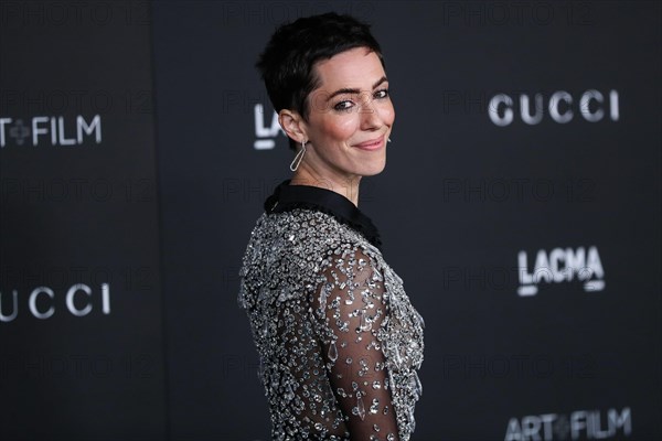 LOS ANGELES, CALIFORNIA, USA - NOVEMBER 06: Actress Rebecca Hall wearing a Miu Miu dress arrives at the 10th Annual LACMA Art + Film Gala 2021 held at the Los Angeles County Museum of Art on November 6, 2021 in Los Angeles, California, United States. (Photo by Xavier Collin/Image Press Agency)