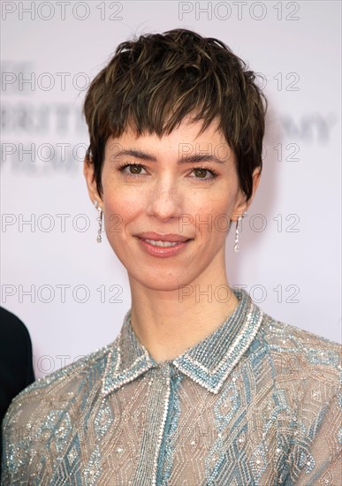 London, UK. March 12th, 2022. Rebecca Hall arriving at the EE British Academy Film Awards, Royal Albert Hall, London. Credit: Doug Peters/EMPICS/Alamy Live News