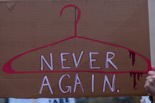 May 3, 2022, Boston, Massachusetts, USA: Impassioned demonstrators walked the streets of Boston's downtown chanting and holding signs Tuesday, a day after the leaked draft of a SCOTUS decision that put Roe V. Wade in jeopardy. (Credit Image: © James Bartlett/ZUMA Wire/ZUMAPRESS.com)