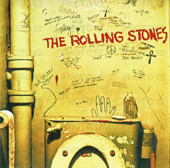 Scan of CD Cover of "Beggars Banquet" from The Rolling Stones, a British Rock Music Group. It was released in 1968