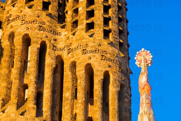 La Sagrada Familia Basilica Barcelona Catalonia Spain