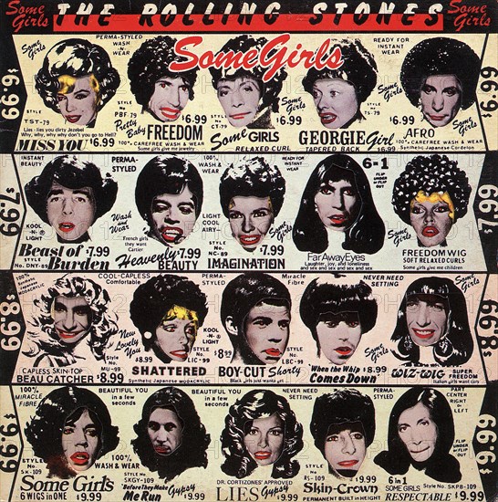 ROLLING STONES  cover of 1978 album Some Girls