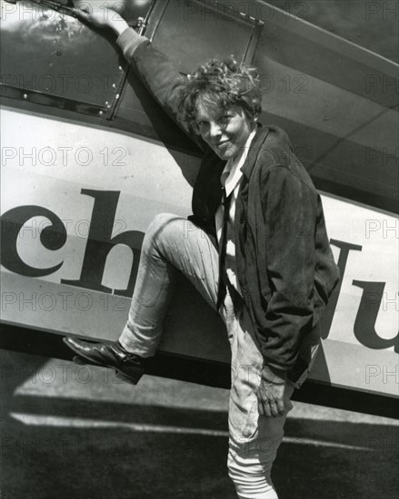 AMELIA EARHART - US aviator (1897-1937)