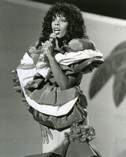 DONNA SUMMER (1948-2012) Promotional photo of US singer