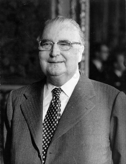 Politician Georges Pompidou