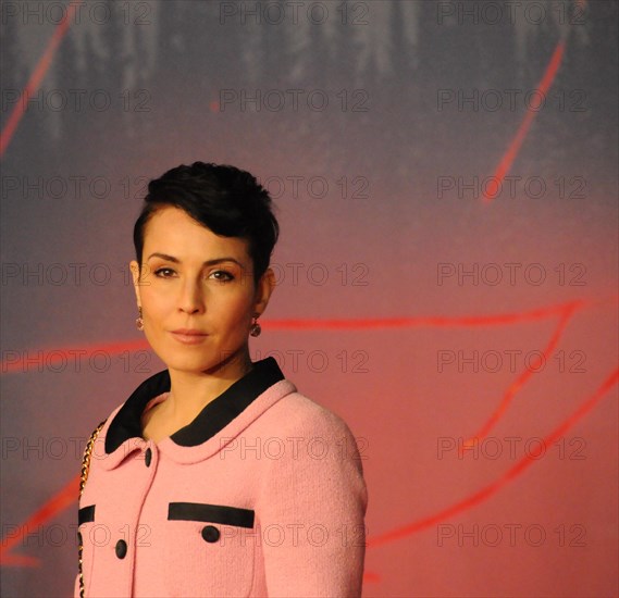 The actress Noomi Rapace, at the London film premiere of The Revenant.