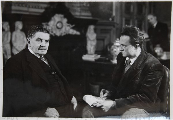 Robert Darnas et President Edouard Herriot