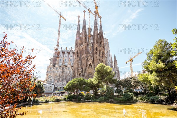 Sagrada Familia church in Barcelona