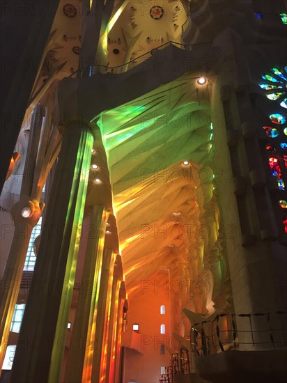 Stained Glass Windows - Sagrada Familia, Barcelona