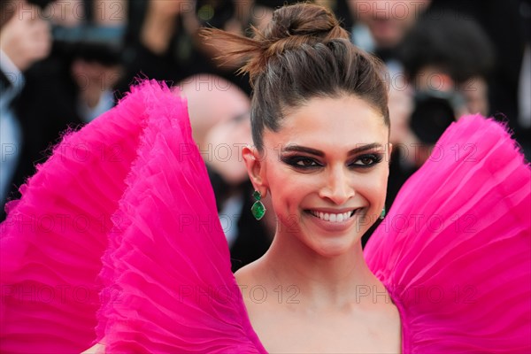 Cannes, France. 11th May 2018. Deepika Padukone on the 'Ash Is Purest White' Red Carpet on Friday 11 May 2018 as part of the 71st International Cannes Film Festival held at Palais des Festivals, Cannes. Pictured: Deepika Padukone. Picture by Julie Edwards. Credit: Julie Edwards/Alamy Live News