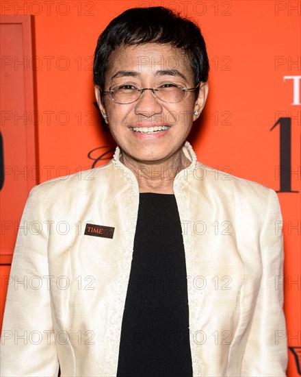 MANHATTAN, NEW YORK CITY, NEW YORK, USA - APRIL 23: Maria Ressa arrives at the 2019 Time 100 Gala held at the Frederick P. Rose Hall at Jazz At Lincoln Center on April 23, 2019 in Manhattan, New York City, New York, United States. (Photo by Image Press Agency)