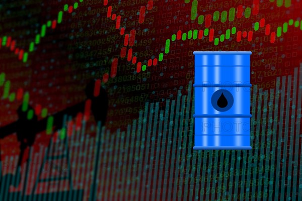 crued oil prices hike, rate, analysis and demand in World Background illustration image with oil conteiner.
