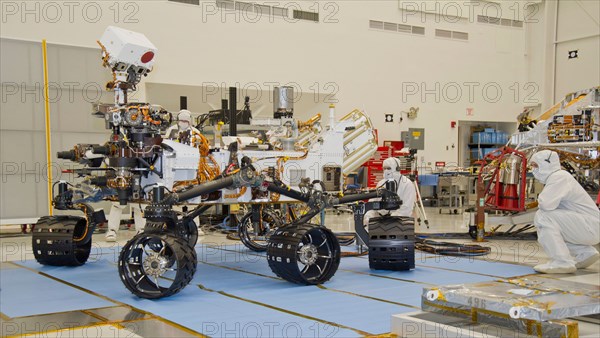 Mars Rover Curiosity, Turning in Place