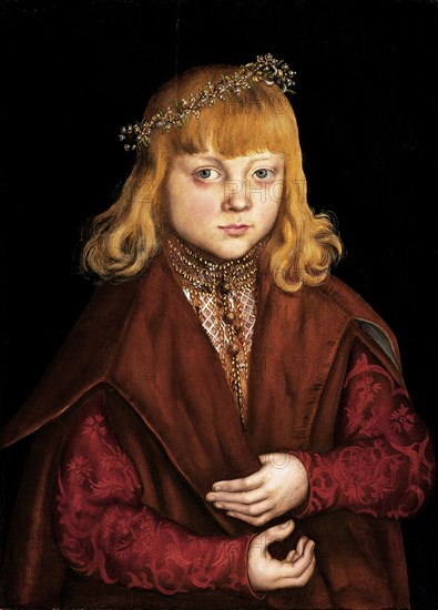A Prince of Saxony by Lucas Cranach, 1517