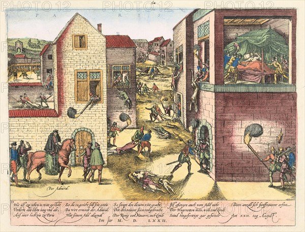 Assassinat de Coligny et massacre de la Saint-Barthélemy (1572)