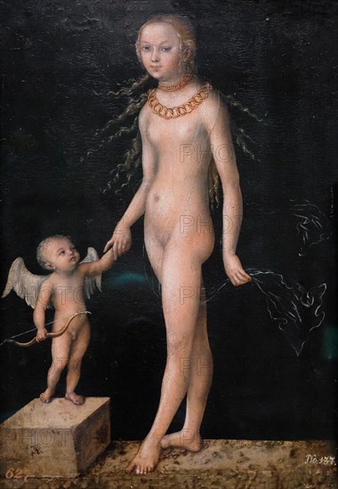 Venus and Cupid, Lucas Cranach, circa 1530