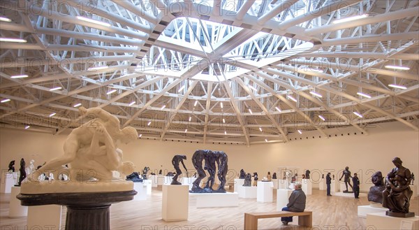 Rodin Hall in the Soumaya Museum, Polanco, Mexico City, Mexico