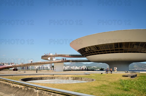 Niteroi Contemporary Art Museum, Rio de Janeiro, Brazil