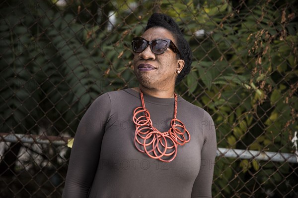 NEW YORK 2017-10-23
Tarana Burke, social activist and founder of the #MeTooo-movement on a picture taken in Brooklyn, New York, US, October 23, 2017
Foto: Emil Wesolowski / DN / TT / Kod: 12751
** SWEDEN OUT **