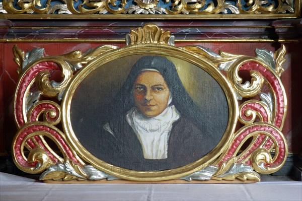 Saint Therese of Lisieux, Saint Joseph altar, Church of the Assumption of the Virgin Mary in Remete, Zagreb, Croatia