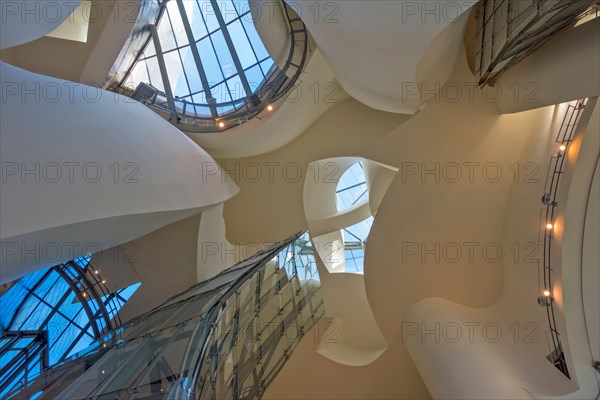 Inside Guggenheim Museum Bilbao, Biscay Province, Basque County Autonomous Community, Spain