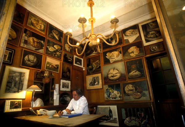 Mr Poilane in his office paris France