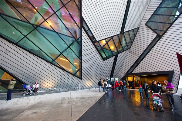 Royal Ontario Museum or ROM in Toronto Canada