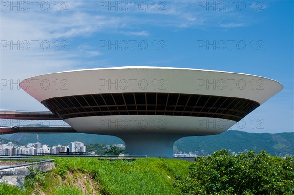 Niteroi Contemporary Art Museum, Rio de Janeiro, Brazil